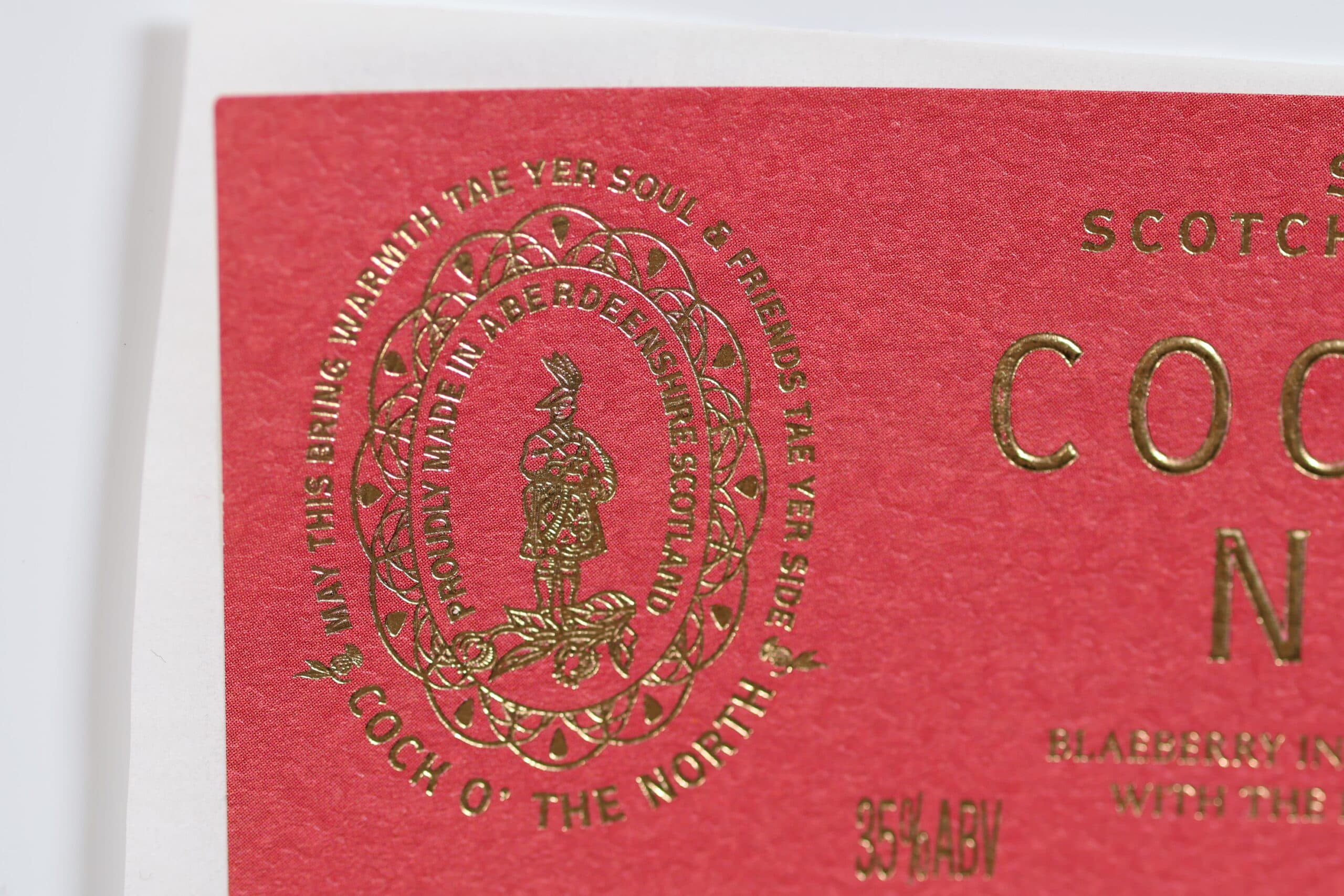 Professional custom labels printed in South Africa